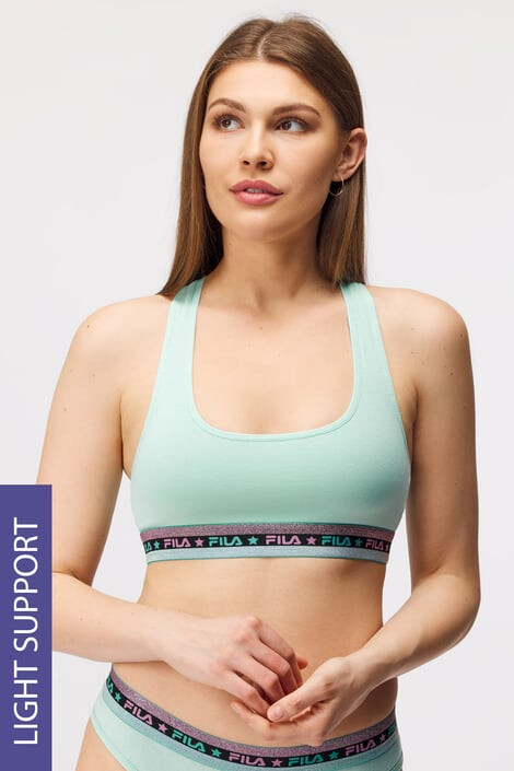 FILA Спортен сутиен Underwear Aqua Green - Pepit.bg