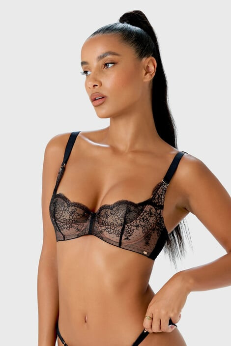 Gossard Сутиен VIP Devotion Bardot полуподплатен - Pepit.bg