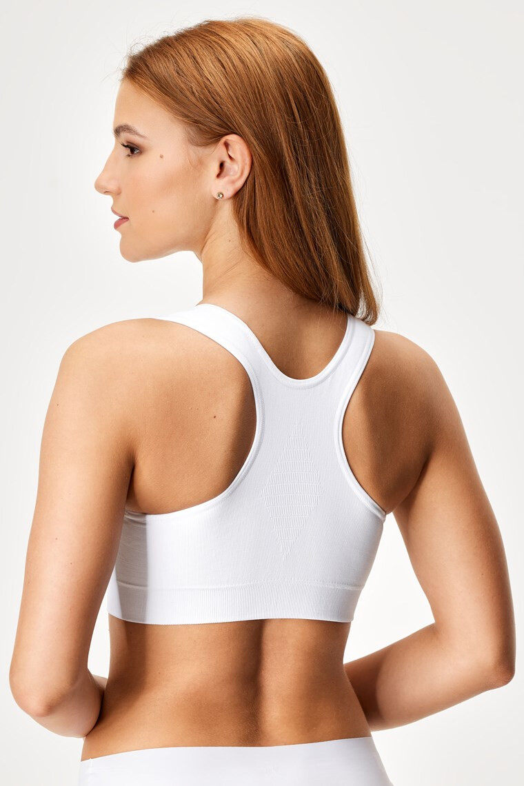 Hanna Style Спортен сутиен Fit Bra безшевен - Pepit.bg