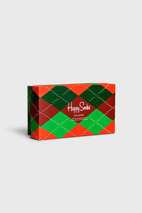 Happy Socks 3 PACK къси чорапи Holiday Classics - Pepit.bg