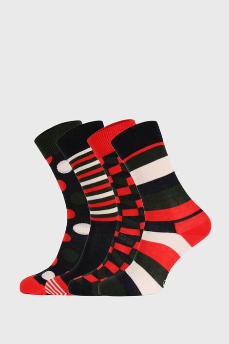 Happy Socks 4 PACK чорапи Holiday - Pepit.bg
