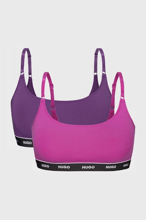 HUGO BOSS 2PACK сутиени HUGO Twin Purple Brallete - Pepit.bg