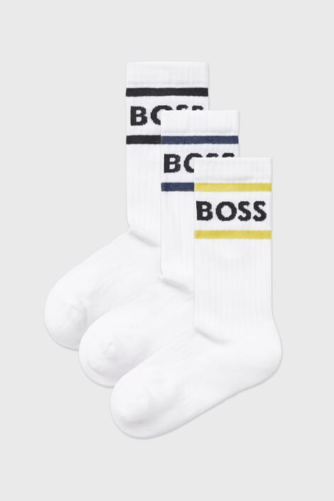 HUGO BOSS 3PACK чорапи BOSS Rib Stripe - Pepit.bg