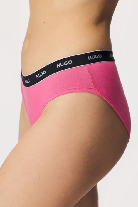 HUGO BOSS 3PACK класически бикини Hugo Stripe Stretch - Pepit.bg