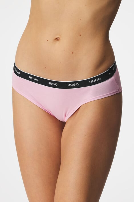 HUGO BOSS 3PACK класически бикини HUGO Triplet Pink - Pepit.bg