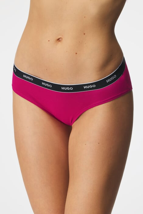 HUGO BOSS 3PACK класически бикини HUGO Triplet Pink - Pepit.bg