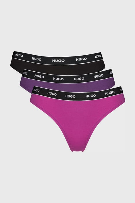 HUGO BOSS 3PACK прашки HUGO Triplet Purple - Pepit.bg