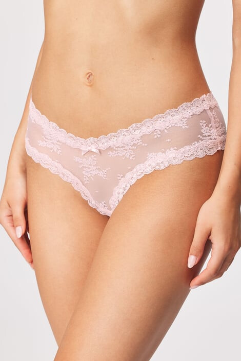 Hunkemöller 3 PACK бразилски бикини Floral Mesh - Pepit.bg