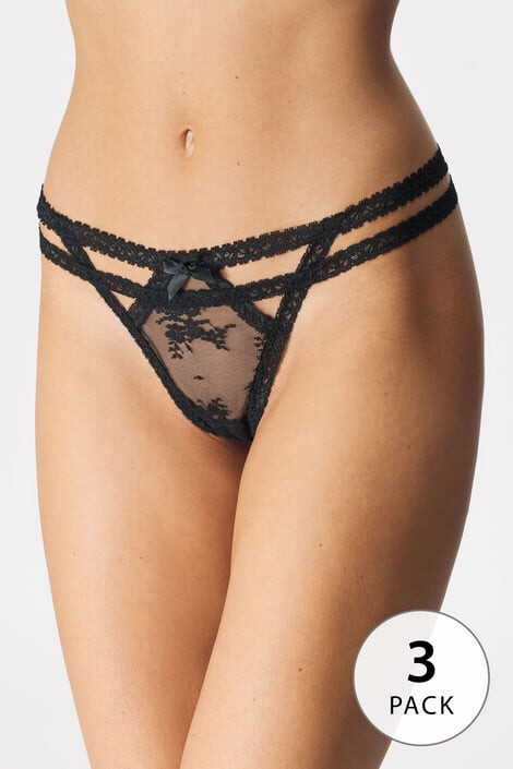 Hunkemöller 3 PACK прашки Irina - Pepit.bg