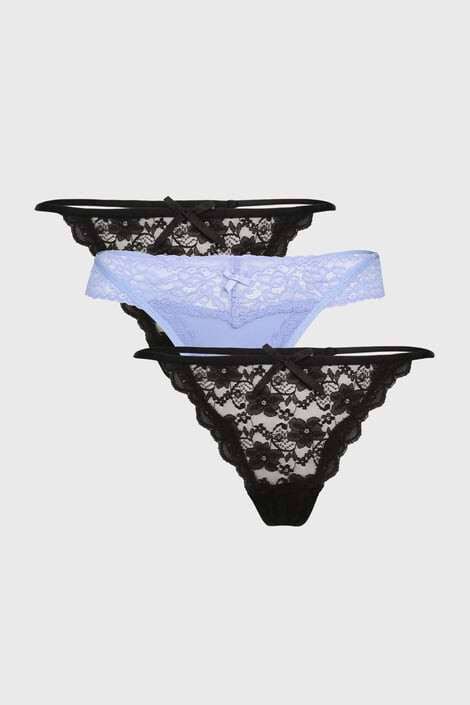 Hunkemöller 3PACK прашки Posy - Pepit.bg