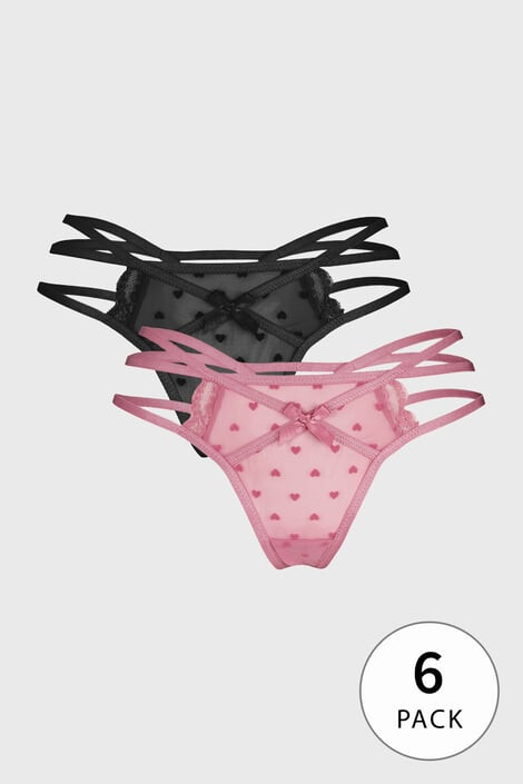 Hunkemöller 6 PACK прашки Melda - Pepit.bg