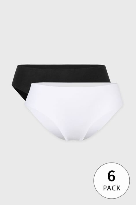 Hunkemöller 6PACK бразилски бикини Invisible памучни - Pepit.bg