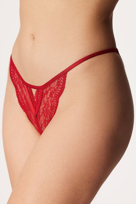 Hunkemöller Бразилски бикини Isabelle Red - Pepit.bg