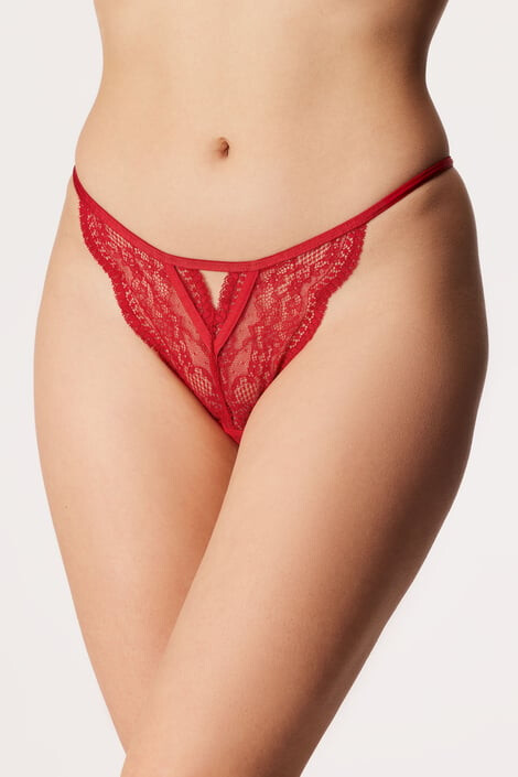 Hunkemöller Бразилски бикини Isabelle Red - Pepit.bg