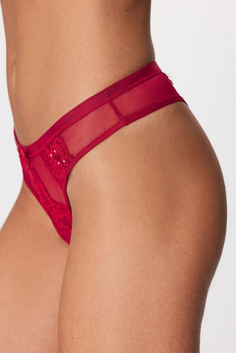 Hunkemöller Бразилски бикини Pauline Red - Pepit.bg