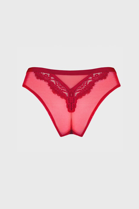 Hunkemöller Бразилски бикини Pauline Red - Pepit.bg