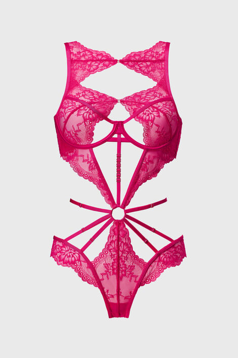 Hunkemöller Еротично боди Bisous - Pepit.bg