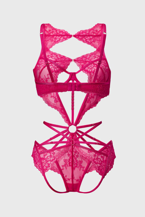 Hunkemöller Еротично боди Bisous - Pepit.bg