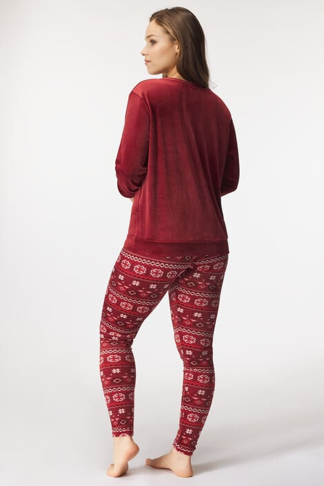 Hunkemöller Пижама Fairisle дълга - Pepit.bg