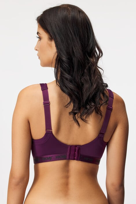 Hunkemöller Спортен сутиен Elite Pickled Beet - Pepit.bg