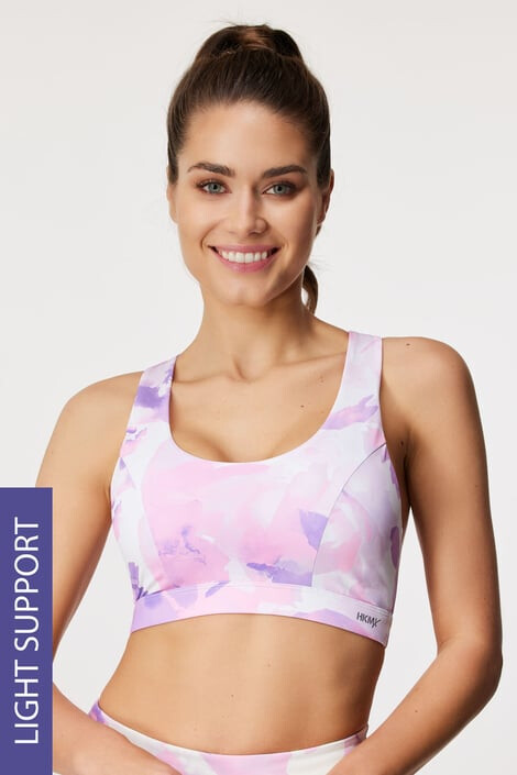 Hunkemöller Спортен сутиен HKMX Prana Fleur - Pepit.bg