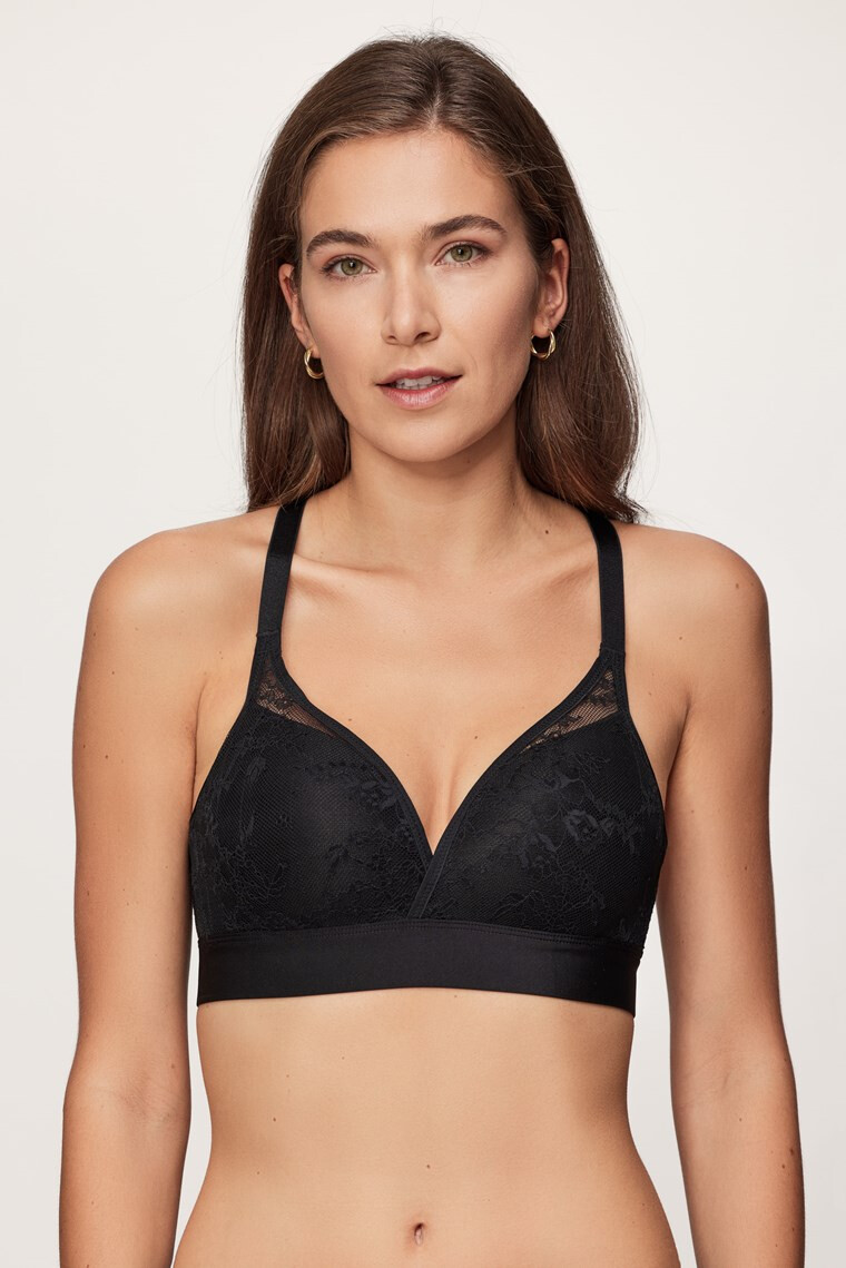 Hunkemöller Сутиен Dana Black Bralette - Pepit.bg