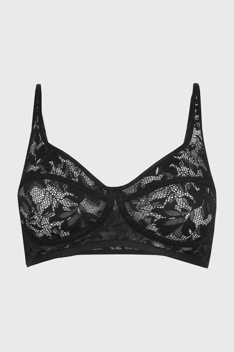 Hunkemöller Сутиен Elle Black Bralette - Pepit.bg