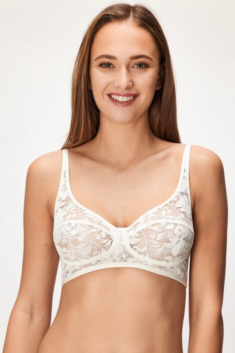 Hunkemöller Сутиен Elle Ecru Bralette - Pepit.bg