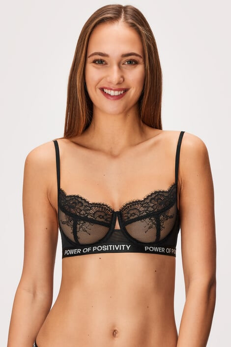 Hunkemöller Сутиен Honey Black неподплатен - Pepit.bg