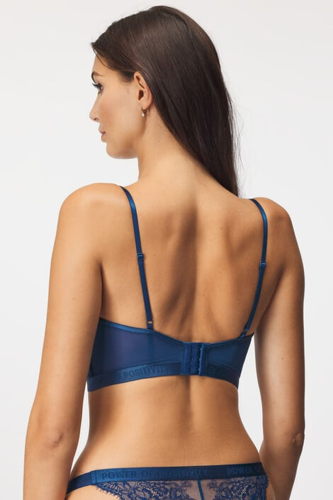 Hunkemöller Сутиен Honey Blue II без подплънки - Pepit.bg