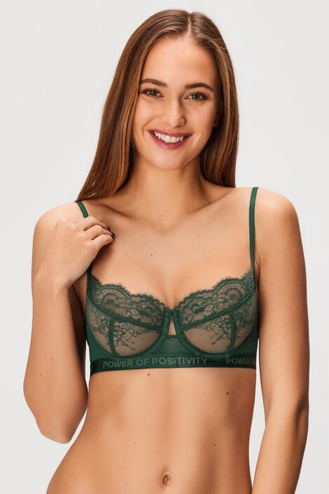 Hunkemöller Сутиен Honey Green неподплатен - Pepit.bg