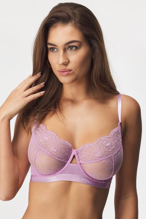 Hunkemöller Сутиен Honey Violet неподплатен - Pepit.bg