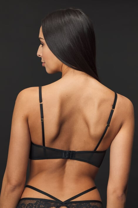 Hunkemöller Сутиен Iggy black - Pepit.bg