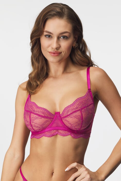 Hunkemöller Сутиен Isabelle Fuchsia неподплатен - Pepit.bg