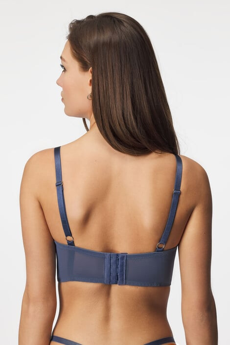 Hunkemöller Сутиен Lotta blue Push-Up - Pepit.bg