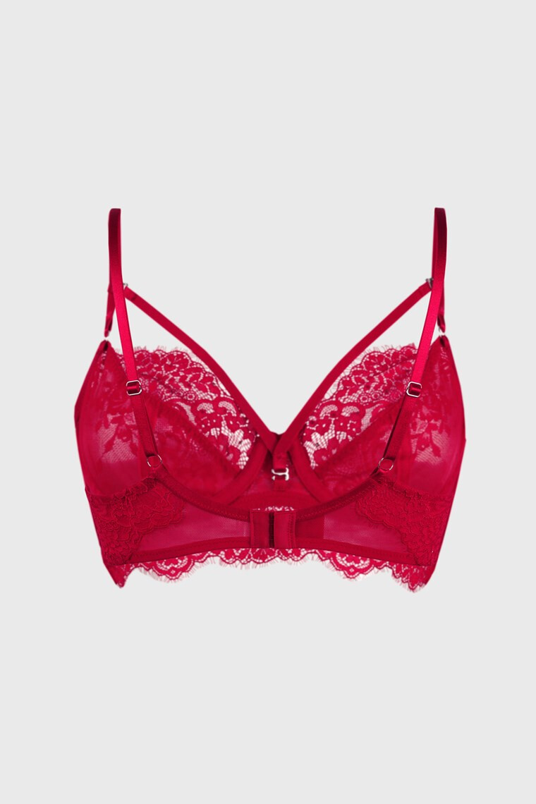 Hunkemöller Сутиен Pauline Red неподплатен - Pepit.bg