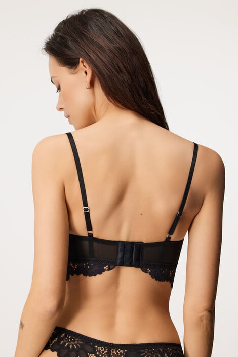 Hunkemöller Сутиен Shiloh Black без банели - Pepit.bg