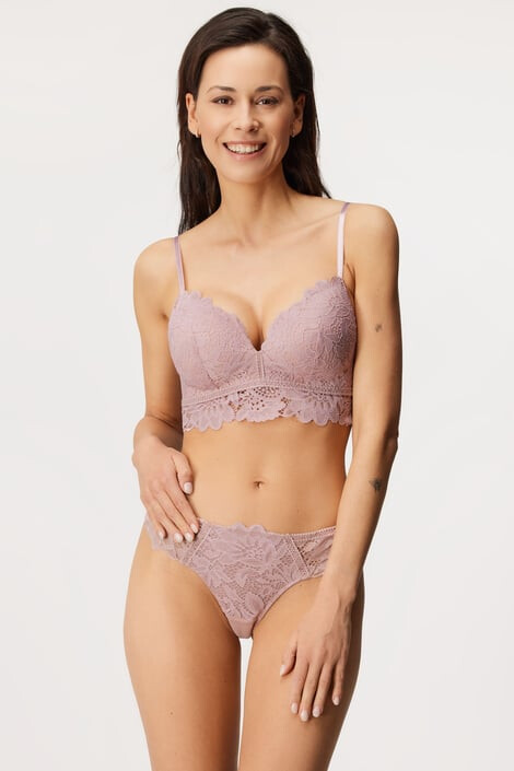 Hunkemöller Сутиен Shiloh Pink без банели - Pepit.bg