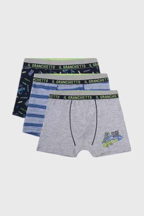 Il Granchietto 3PACK боксерки за момчета Surf - Pepit.bg