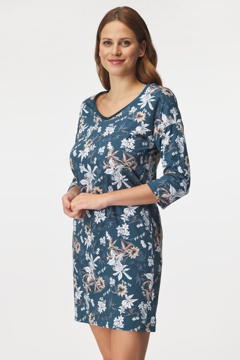 Italian Fashion Памучна нощница Madison къса - Pepit.bg