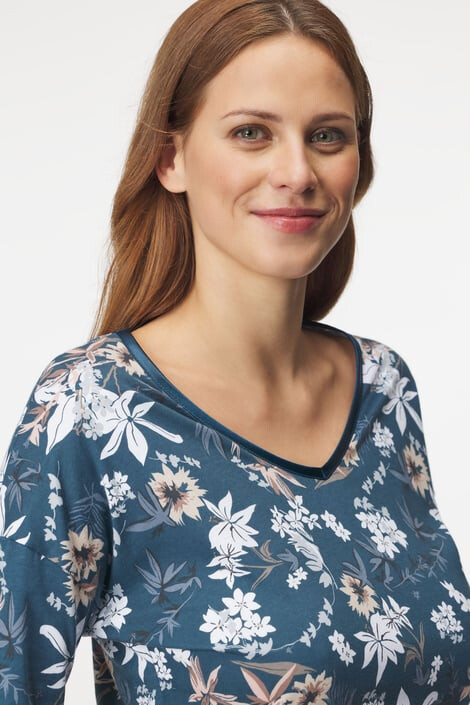 Italian Fashion Памучна нощница Madison къса - Pepit.bg