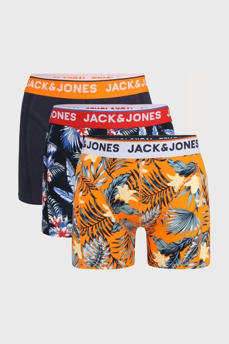 Jack & Jones 3 PACK боксерки JACK AND JONES Tropical flowers - Pepit.bg