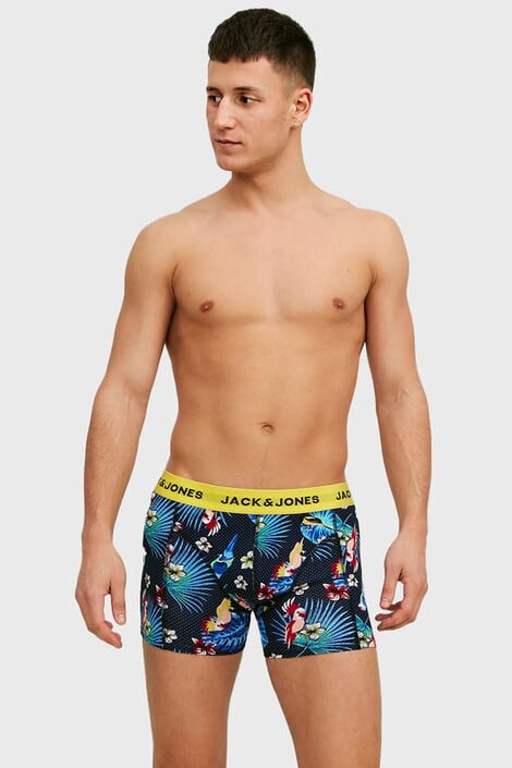 Jack & Jones 3PACK боксерки JACK AND JONES Flower bird - Pepit.bg