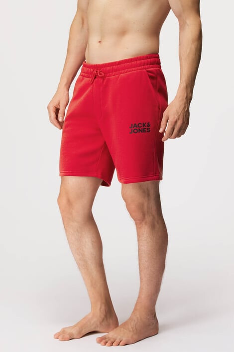 Jack & Jones Червени къси панталони JACK AND JONES Sweat - Pepit.bg