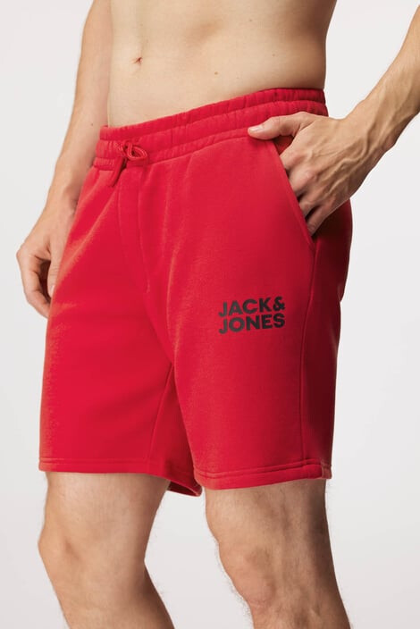 Jack & Jones Червени къси панталони JACK AND JONES Sweat - Pepit.bg