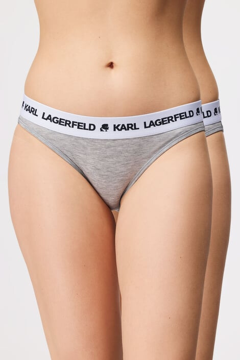 Karl Lagerfeld 2 PACK класически бикини Logo Brief - Pepit.bg