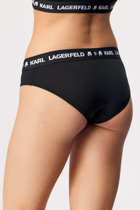 Karl Lagerfeld 2 PACK класически бикини Logo Hipsters - Pepit.bg