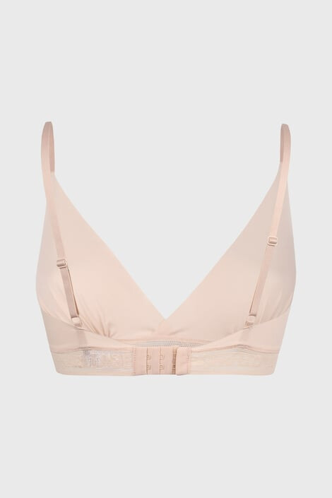 Karl Lagerfeld Бежов сутиен Bralette - Pepit.bg