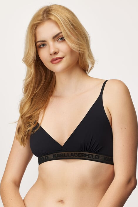 Karl Lagerfeld Сутиен Ultralight Bralette черен - Pepit.bg