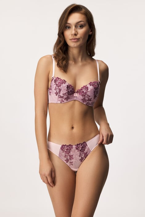 LAUMA lingerie Сутиен Rose Praline подплатен с подвижни подплънки - Pepit.bg